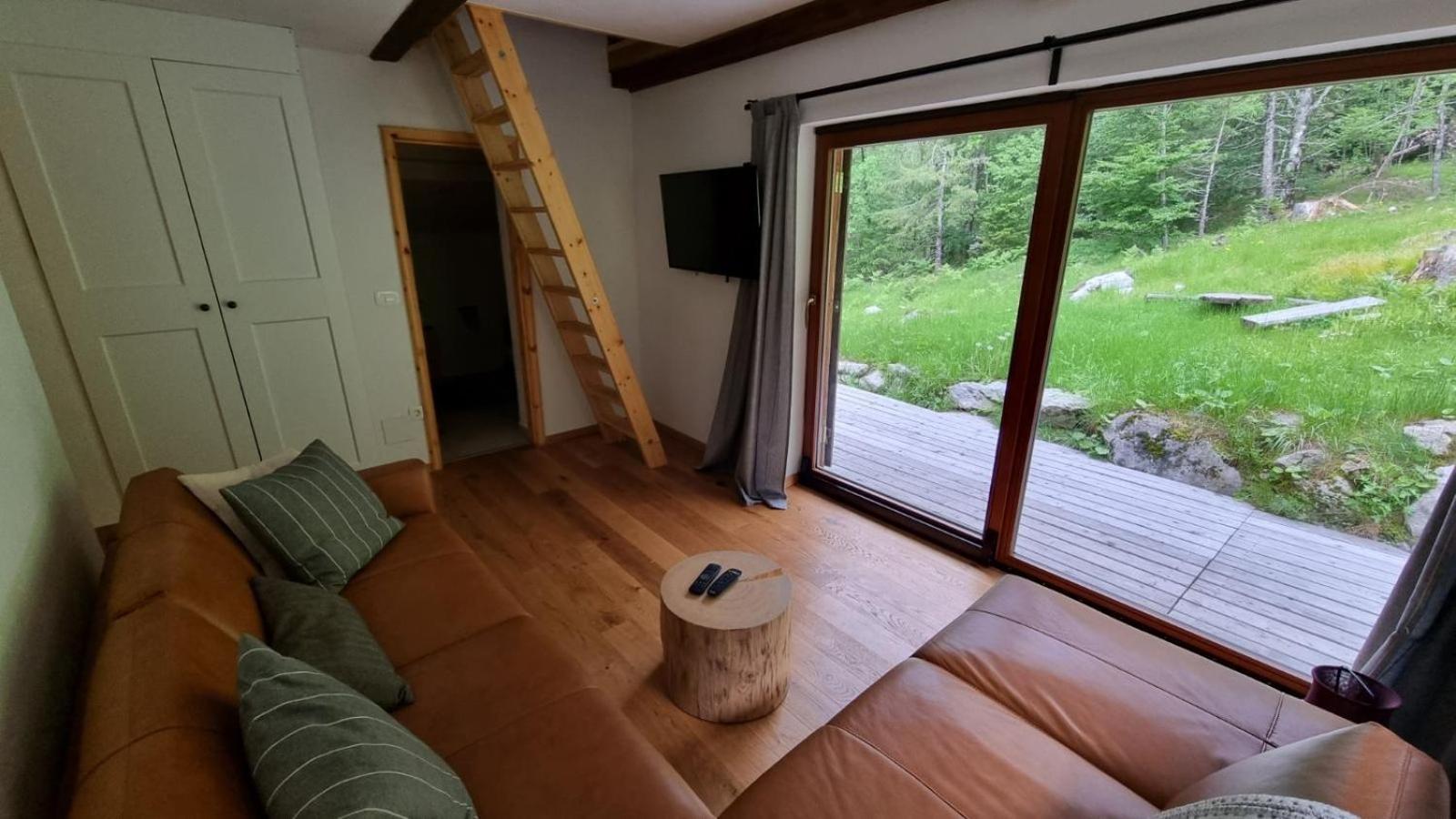 Cozy Private Cabin In The Heart Of Triglav National Park Трента Экстерьер фото